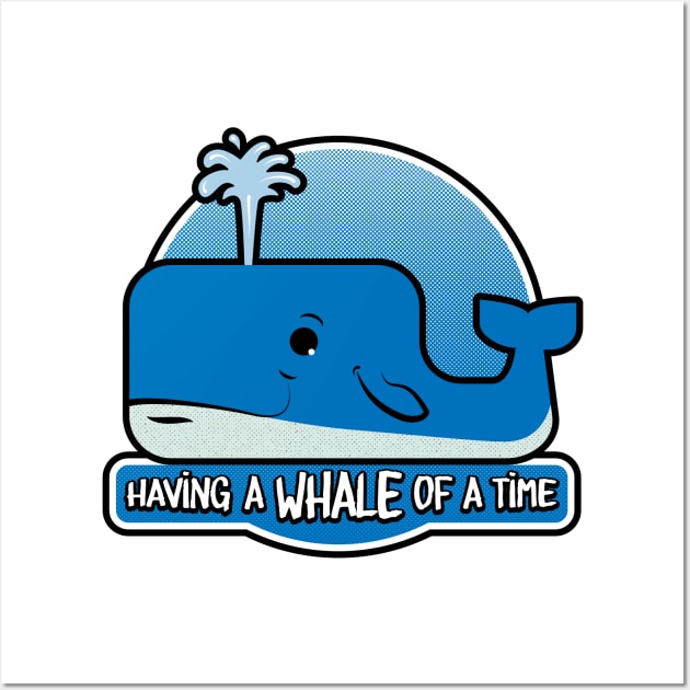 Having a whale of a time Wall Art by Phil Tessier